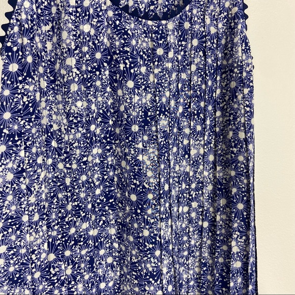 Club Monaco Narella Blue Dress 100% Silk - Picture 6 of 9